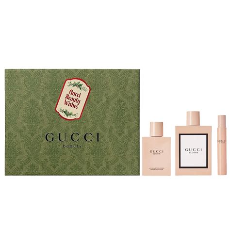 gucci bloom 100ml gift set|gucci bloom intense gift set.